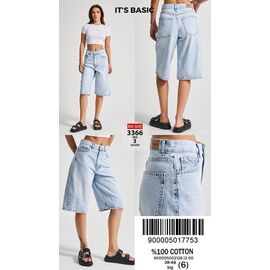 Шорти жіночі 3366-4-3 l.blue р.38-48 "Ruxa" недорого оптом від прямого постачальника