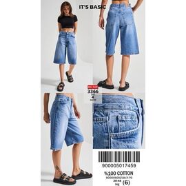 Шорти жіночі 3366-2-4 l.blue р.38-48 "Ruxa" недорого оптом від прямого постачальника