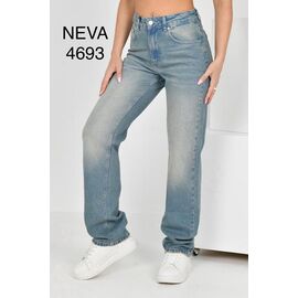Джинси жіночі 4693 l.blue р.34-42 "Ruxa" недорого оптом від прямого постачальника
