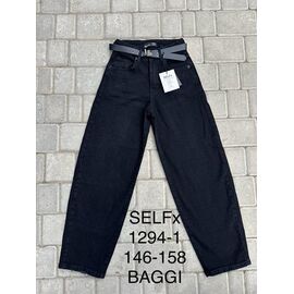 Джинси жіночі 1294-1 d.grey р.146-164 "Ruxa" недорого оптом від прямого постачальника