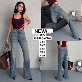 Джинси жіночі 4679 blue р.32-40 "Ruxa" недорого оптом від прямого постачальника