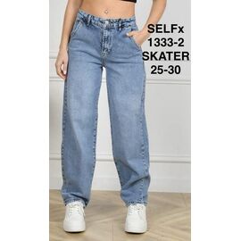 Джинси жіночі 1333-2 l.blue р.25-30 "Ruxa" недорого оптом від прямого постачальника