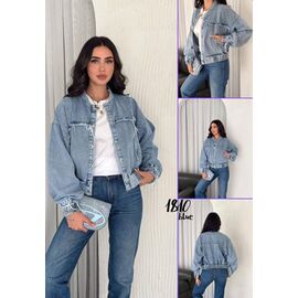 Куртка жіноча демісезонна 1810 l.blue р.S-XL "Ruxa" недорого оптом від прямого постачальника