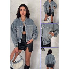 Куртка жіноча демісезонна 1810 l.grey р.S-XL "Ruxa" недорого оптом від прямого постачальника