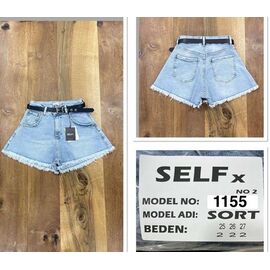 Шорти жіночі 1155-2 l.blue р.25-27 "Ruxa" недорого оптом від прямого постачальника