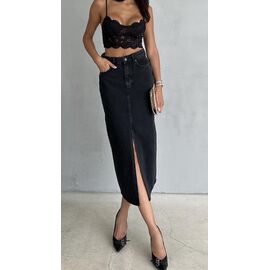 Спідниця жіноча 4523 black р.32-40 "Ruxa" недорого оптом від прямого постачальника