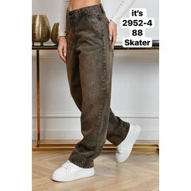 Джинси жіночі 2952-4-88 d.grey р.34-40 "Ruxa" недорого оптом від прямого постачальника