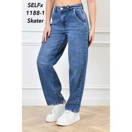 Джинси жіночі 1188-1 blue р.24-26 "Ruxa" недорого оптом від прямого постачальника