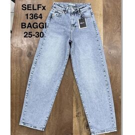 Джинси жіночі 1364 l.blue р.25-30 "Ruxa" недорого оптом від прямого постачальника