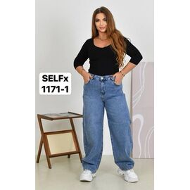 Джинси жіночі 1171-1 blue р.28-33 "Ruxa" недорого оптом від прямого постачальника