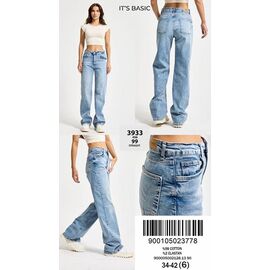 Джинси жіночі 3933-4-99 l.blue р.34-42 "Ruxa" недорого оптом від прямого постачальника