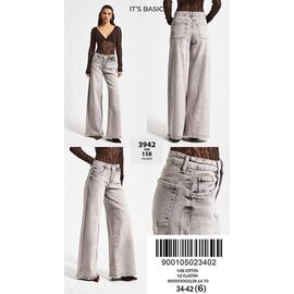 Джинси жіночі 3942-4-158 l.grey р.34-42 "Ruxa" недорого оптом від прямого постачальника