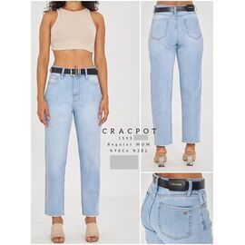 Джинси жіночі 1553 l.blue р.25-29 "Ruxa" недорого оптом від прямого постачальника