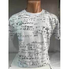 Фотография Футболка мужская SB1679 white р.S-2XL "Sabihina" недорого оптом от прямого поставщика