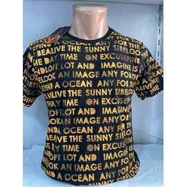 Фотография Футболка мужская SB1682 black р.S-2XL "Sabihina" недорого оптом от прямого поставщика