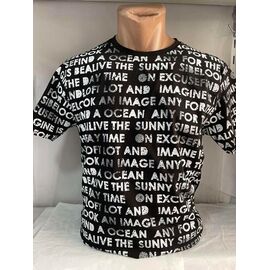 Фотография Футболка мужская SB1683 black р.S-2XL "Sabihina" недорого оптом от прямого поставщика