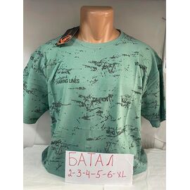 Фотография Футболка мужская SB1688 mint р.2XL-6XL "Sabihina" недорого оптом от прямого поставщика