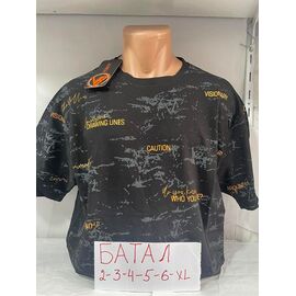 Фотография Футболка мужская SB1691 black р.2XL-6XL "Sabihina" недорого оптом от прямого поставщика