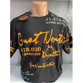 Фотография Футболка мужская SB1692 grey р.2XL-6XL "Sabihina" недорого оптом от прямого поставщика