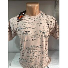 Фотография Футболка мужская SB1700 beige р.2XL-6XL "Sabihina" недорого оптом от прямого поставщика