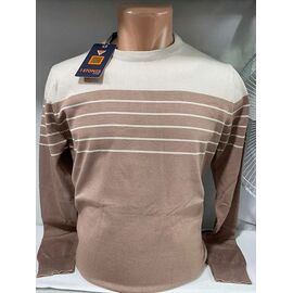 Светр чоловічий SB1704 beige р.M-2XL "Sabihina" недорого оптом від прямого постачальника