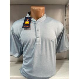 Фотография Футболка мужская SB1715 l.blue р.3XL-6XL "Sabihina" недорого оптом от прямого поставщика