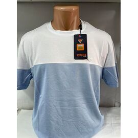 Фотография Футболка мужская SB1729 l.blue р.M-2XL "Sabihina" недорого оптом от прямого поставщика