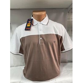 Фотография Футболка мужская SB1741 brown р.3XL-6XL "Sabihina" недорого оптом от прямого поставщика