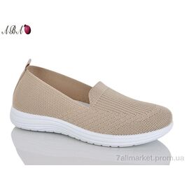 Сліпони жіночі тканинні Літо 3026-31 (8 пар р.36-41) "Aba" недорого оптом від прямого постачальника