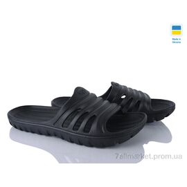 Фотография Шлепки мужские пляжные Лето DS П48 чорний (6 пар р.41-46) "Favorit" недорого оптом от прямого поставщика