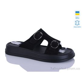 Фотография Шлепки женские облегченные Лето 12 чорний з. (6 пар р.36-40) "Sali" недорого оптом от прямого поставщика