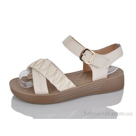 Фотография Шлепки женские облегченные Лето 2216 l.beige (8 пар р.37-42) "MaiNeLin" недорого оптом от прямого поставщика