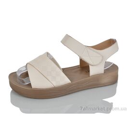 Фотография Шлепки женские облегченные Лето 958 l.biege (8 пар р.37-42) "MaiNeLin" недорого оптом от прямого поставщика