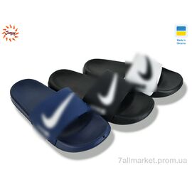 Шльопанці чоловічі пляжні Літо N017-1 mix (12 пар р.40-45) "Jumay" недорого оптом від прямого постачальника