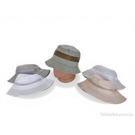 Фотография Панама мужская Лето D6 mix (50 шт. р.сетка 57-59) "CAP" недорого оптом от прямого поставщика