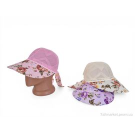 Панама жіноча Літо A17 mix (50 шт. р.сітка57-59) "CAP" недорого оптом від прямого постачальника