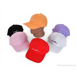 Кепка жіноча Літо A12 mix (50 шт. р.сітка57-59) "CAP" недорого оптом від прямого постачальника