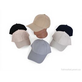 Фотография Кепка для мужчин Лето D3 mix (50 шт. р.сетка 57-59) "CAP" недорого оптом от прямого поставщика