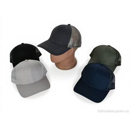 Фотография Кепка для мужчин Лето A15 mix (50 шт. р.сетка 57-59) "CAP" недорого оптом от прямого поставщика