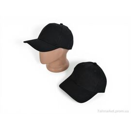 Фотография Кепка для мужчин Лето A4 black (50 шт. р.сетка 57-59) "CAP" недорого оптом от прямого поставщика