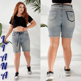 Шорти жіночі 445 l.blue р.28-33 "Beki" недорого оптом від прямого постачальника
