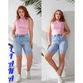 Шорти жіночі 443 l.blue р.28-33 "Beki" недорого оптом від прямого постачальника