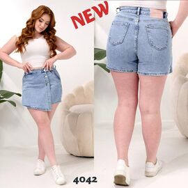 Шорти жіночі 4042 l.blue р.28-33 "Beki" недорого оптом від прямого постачальника