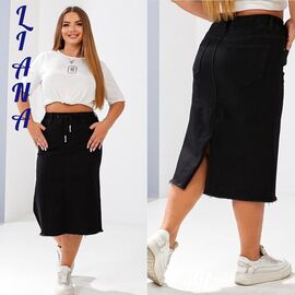 Спідниця жіноча 307 black р.31-38 "Beki" недорого оптом від прямого постачальника