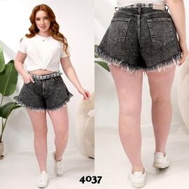 Шорти жіночі 4037 d.grey р.28-33 "Beki" недорого оптом від прямого постачальника