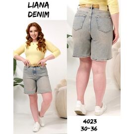 Шорти жіночі 4023 l.blue р.30-36 "Beki" недорого оптом від прямого постачальника