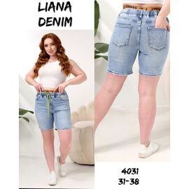 Шорти жіночі 4031 l.blue р.31-38 "Beki" недорого оптом від прямого постачальника