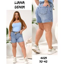 Шорти жіночі 4029 l.blue р.32-42 "Beki" недорого оптом від прямого постачальника