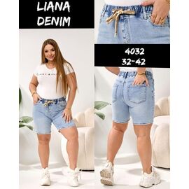 Шорти жіночі 4032 l.blue р.32-42 "Beki" недорого оптом від прямого постачальника