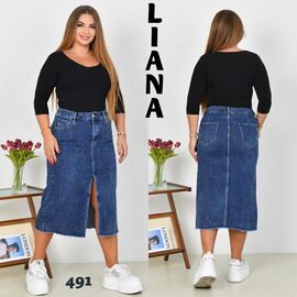 Спідниця жіноча 491 blue р.32-42 "Beki" недорого оптом від прямого постачальника